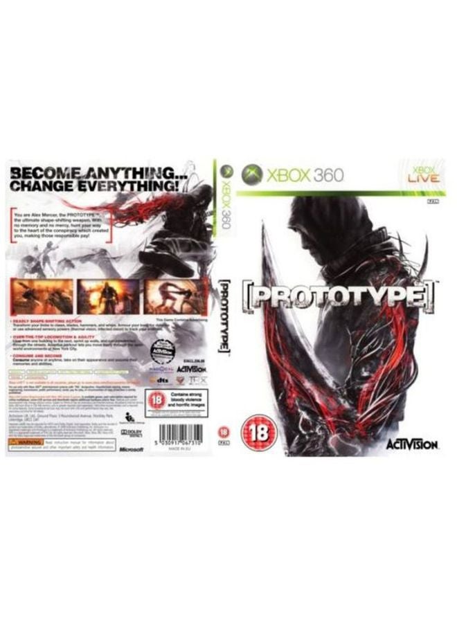 Activision Prototype - (Intl Version) - Action & Shooter - Xbox 360  - Image 2