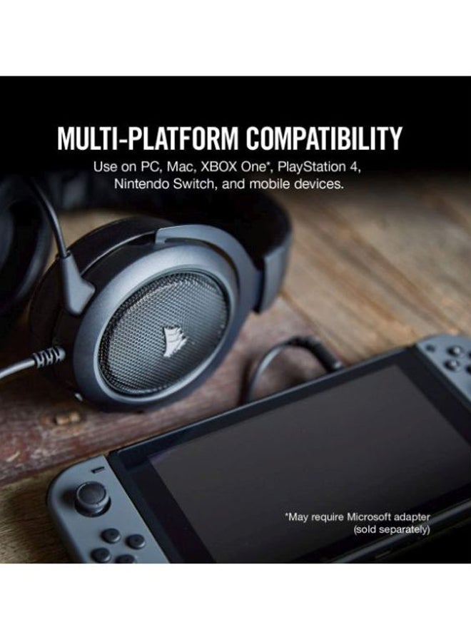 CORSAIR HS50 Stereo Wired Over-Ear Gaming Headphones With Mic - Image 5