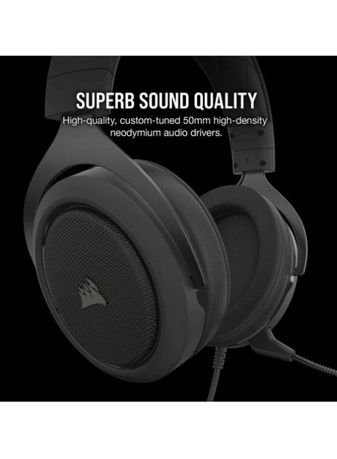 كورسير سماعة رأس برو ستيريو للألعاب بتصميم يغطي الأذن لأجهزة بلايستيشن 4/ بلايستيشن 5/ إكس بوكس ون/ إكس بوكس سيريس إكس/ نينتيندو سويتش/ جهاز الكمبيوتر - Image 4