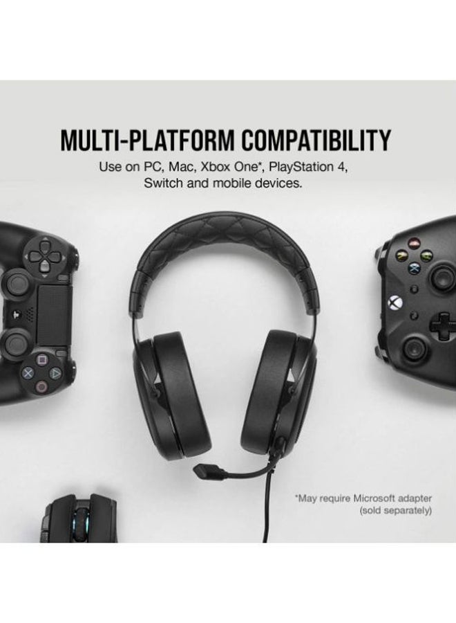 كورسير سماعة رأس برو ستيريو للألعاب بتصميم يغطي الأذن لأجهزة بلايستيشن 4/ بلايستيشن 5/ إكس بوكس ون/ إكس بوكس سيريس إكس/ نينتيندو سويتش/ جهاز الكمبيوتر - Image 5