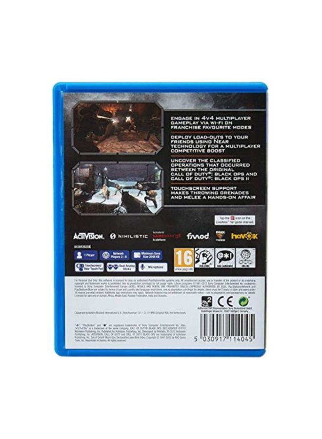 Activision - Call Of Duty: Black Ops - Declassified (Intl Version) - Action & Shooter - PlayStation Vita - Image 1