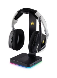 CORSAIR ST100 RGB Premium Headset Stand with 7.1 Surround Sound - Black  - Image 2