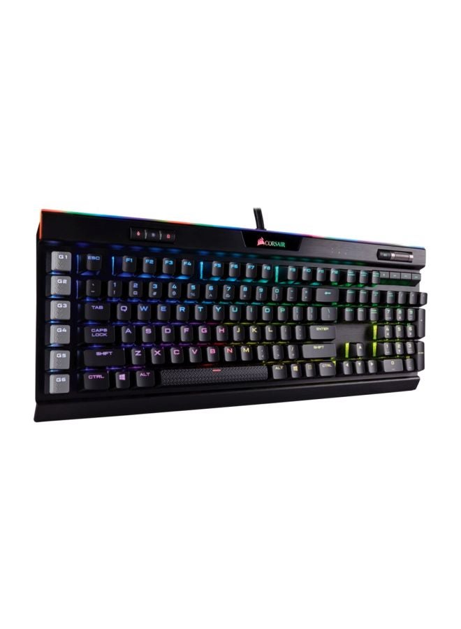 CORSAIR K95 RGB Platinum SE Gold Mechanical Gaming Keyboard Black  - Image 1