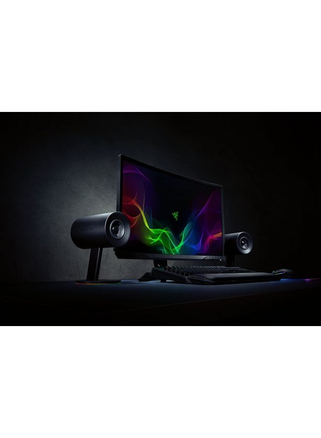 RAZER - Nommo Chroma 2.0 Rear Bass Ports USB Audio Wired Gaming Speakers - Image 1