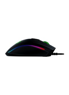 RAZER Razer Mamba Elite Wired Gaming Mouse: 16,000 DPI Optical Sensor - Chroma RGB Lighting - 9 Programmable Buttons - Mechanical Switches Black  - Image 2