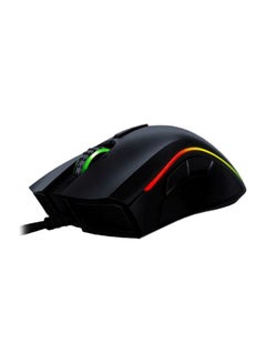 RAZER Razer Mamba Elite Wired Gaming Mouse: 16,000 DPI Optical Sensor - Chroma RGB Lighting - 9 Programmable Buttons - Mechanical Switches Black  - Image 3