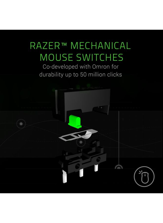 RAZER - Mamba Elite: 5G True 16,000 DPI Optical Sensor - 9 Programmable Buttons - Ergonomic Form Factory - Powered  Chroma - Esports Gaming Mouse Black - Image 1
