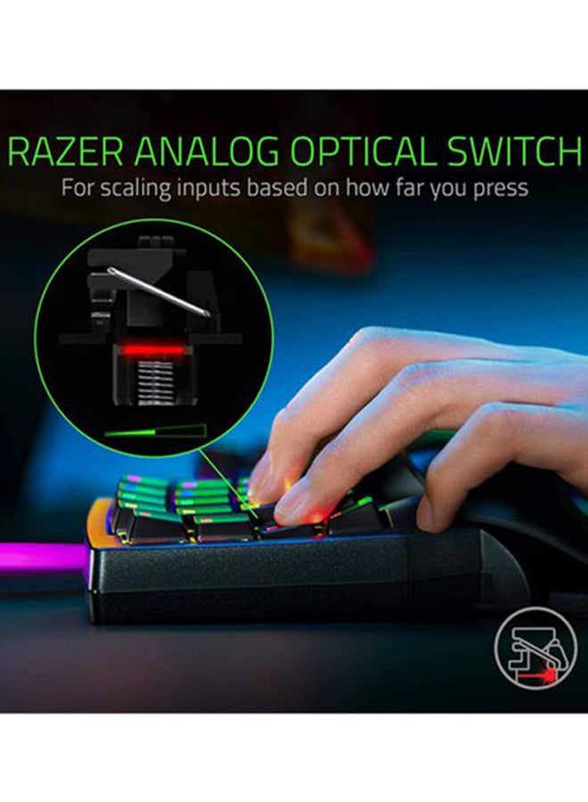 RAZER Tartarus Pro RGB Gaming Keypad Optical Switches 32 Programmable Keys Black - Image 2