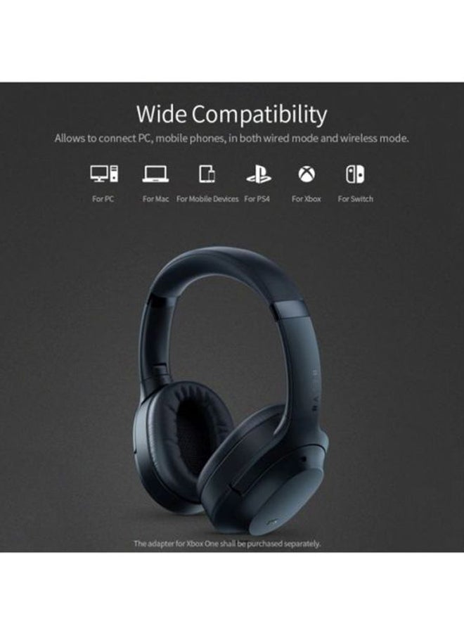 RAZER - Razer Opus - Wireless headphones with THX certificate and active noise cancellation ANC (Wireless Headset, Bluetooth, up to 40 hours battery, microphone, ambient mode) Black - Image 1