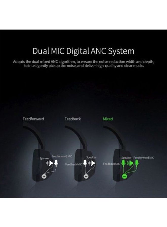 RAZER - Razer Opus - Wireless headphones with THX certificate and active noise cancellation ANC (Wireless Headset, Bluetooth, up to 40 hours battery, microphone, ambient mode) Black - Image 1