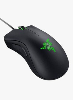RAZER DeathAdder Essential Gaming Mouse: 6400 DPI Optical Sensor - 5 Programmable Buttons - Mechanical Switches - Rubber Side Grips - Classic Black  - Image 2