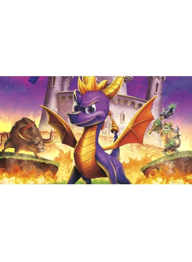 Activision - Spyro : Reignited Trilogy (Intl Version) With DualShock 4 Wireless Controller - Adventure - PlayStation 4 (PS4) - Image 1
