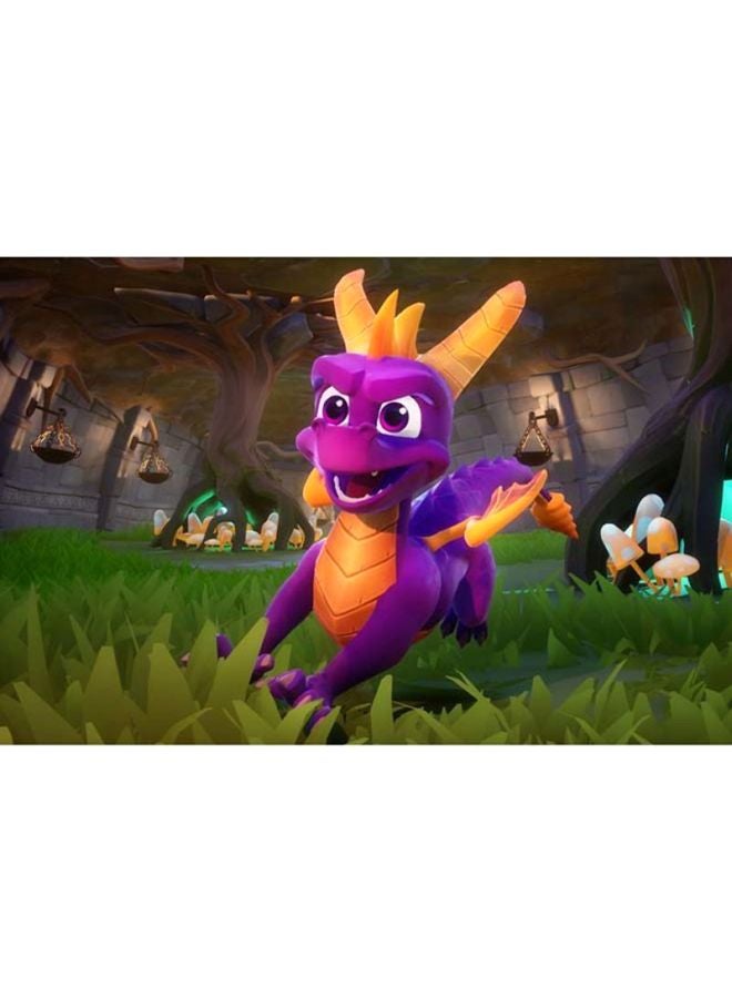 Activision - Spyro : Reignited Trilogy (Intl Version) With DualShock 4 Wireless Controller - Adventure - PlayStation 4 (PS4) - Image 1