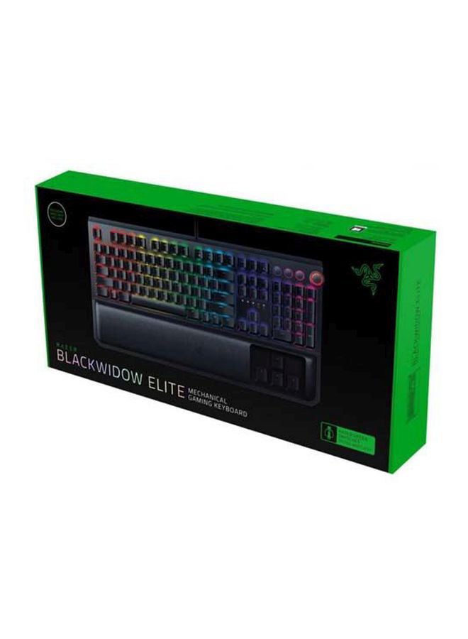 RAZER - BlackWidow Elite - Gaming Keyboard - Green Switch (RZ03-02620100-R3M1) Black - Image 1
