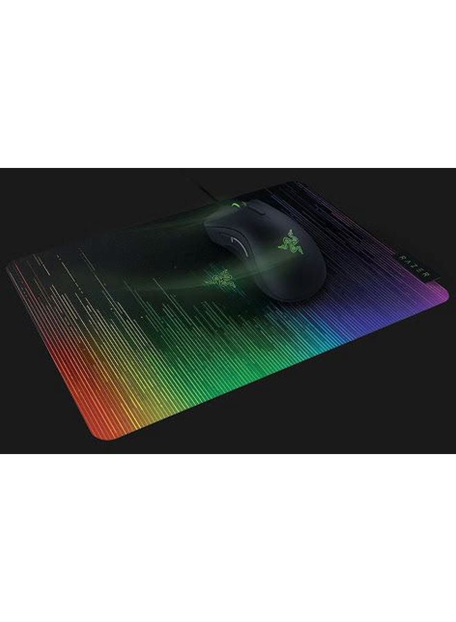 RAZER - Razer Sphex V2 Gaming Mouse Pad: Ultra-Thin Form Factor - Optimized Gaming Surface - Polycarbonate Finish Green/Red/Blue - Image 1