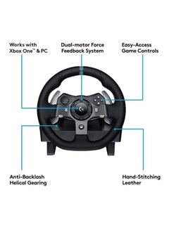 Logitech G920 Driving Force Racing Wireless Wheel For XBoxSeriesX/Xbox One/PC  - Image 4