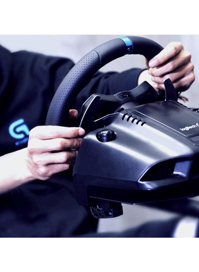 Logitech - Logitech G29 Driving Force Racing Wheel And Floor Pedals, Real Force Feedback, Stainless Steel Paddle Shifters, Leather Steering Wheel Cover for PS5, PS4, PC And Mac - Image 1