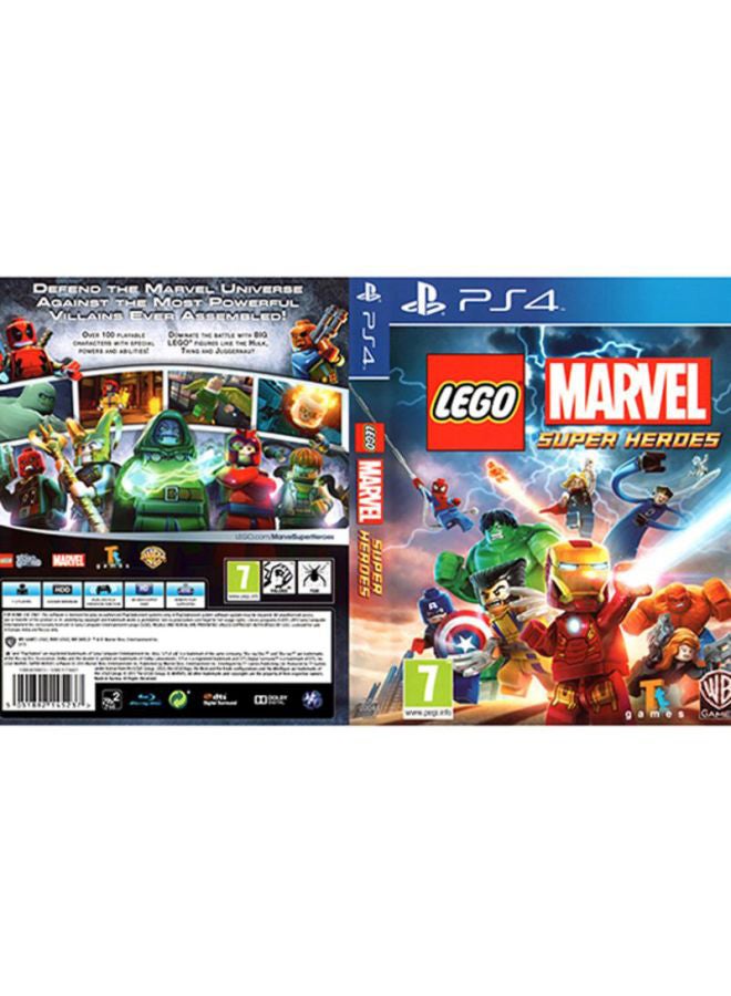 دبليو بي جيمز لعبة "LEGO Marvel Super Heroes" (إصدار عالمي) - الأكشن والتصويب - بلاي ستيشن 4 (PS4) - Image 4