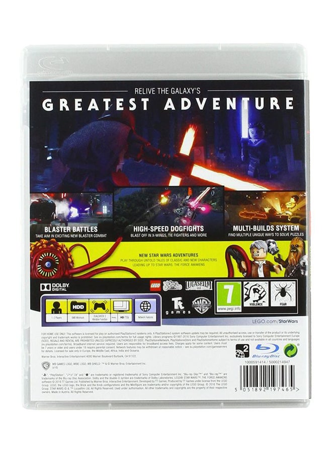 دبليو بي جيمز لعبة الفيديو "Star Wars: The Force Awakens" من ليجو (إصدار عالمي) - الأكشن والتصويب - بلاي ستيشن 3 (PS3) - Image 2