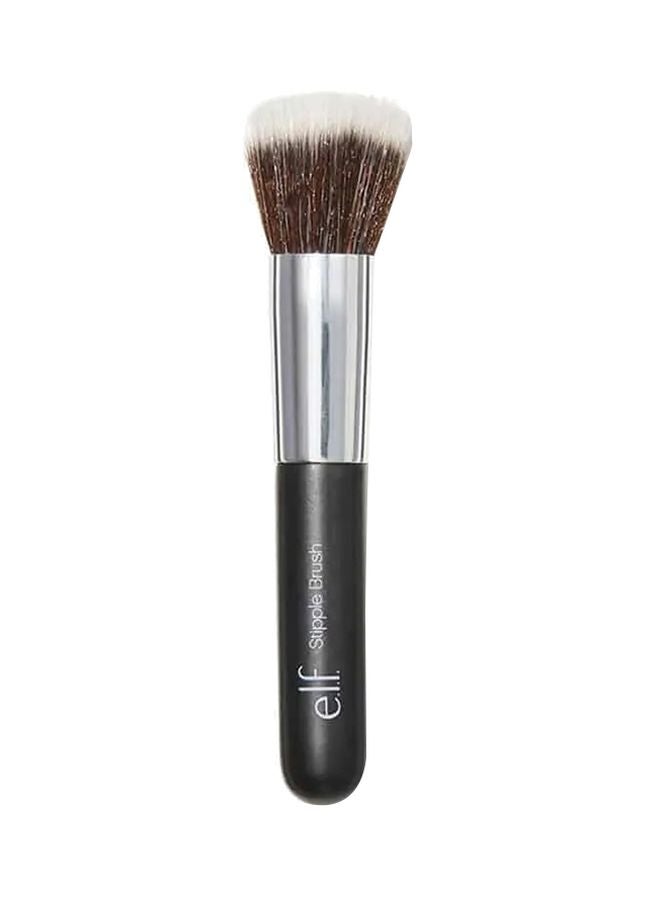 e.l.f. Travel Stipple Brush Black/Silver/Brown  - Image 1