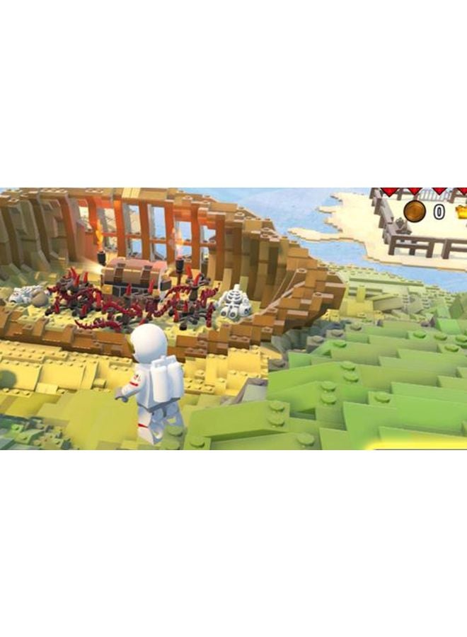 دبليو بي جيمز لعبة "LEGO Worlds" (إصدار عالمي) - مغامرة - بلاي ستيشن 4 (PS4)  - Image 3