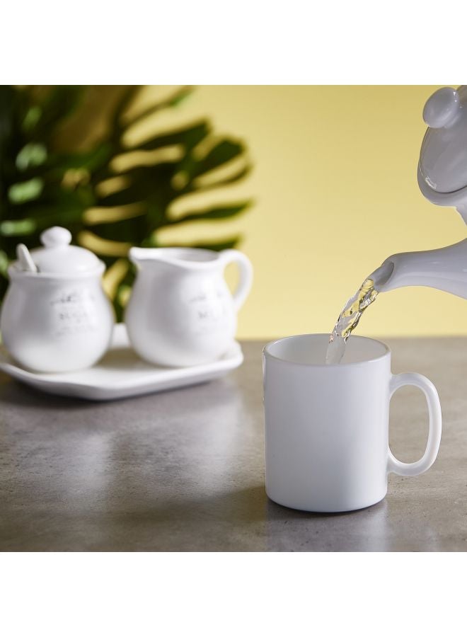 Home Box Essence Opal Coffee Mug White 320ml - Image 3