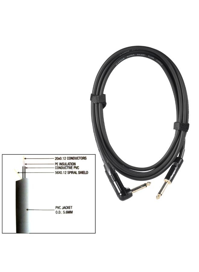 Flanger Pro Guitar Super Silent Plug Cable - Image 2