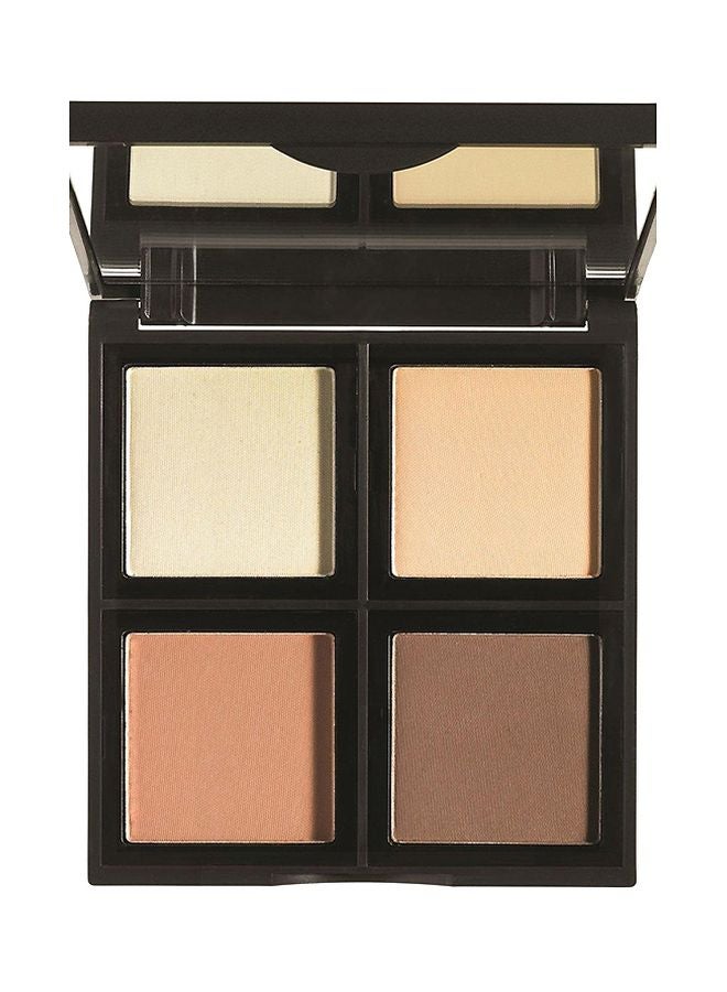 إلف لوحة تحديد الماكياج ب4 ألوان بيج / بني - Image 2