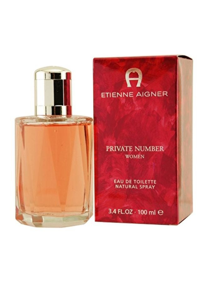 AIGNER Private Number EDT 100ml - Image 1