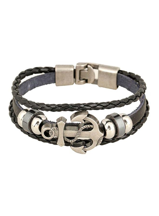 Sharpdo Vintage Cuff Leather Bracelet  - Image 1