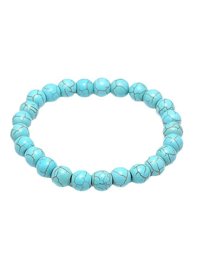 Natural Stone Beaded Bracelet