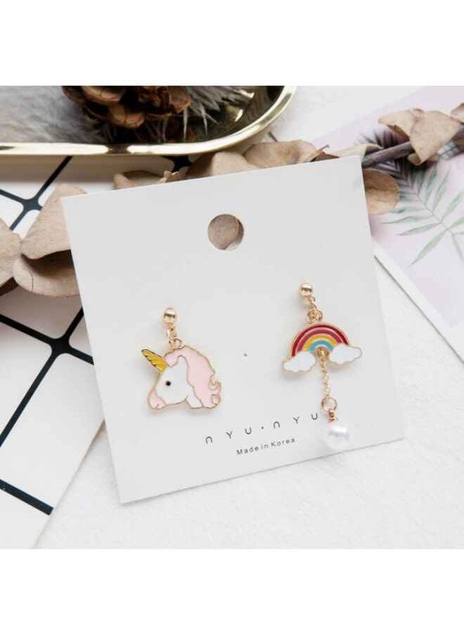 Beauenty - Unicorn Themed Dangle Earrings - Image 1