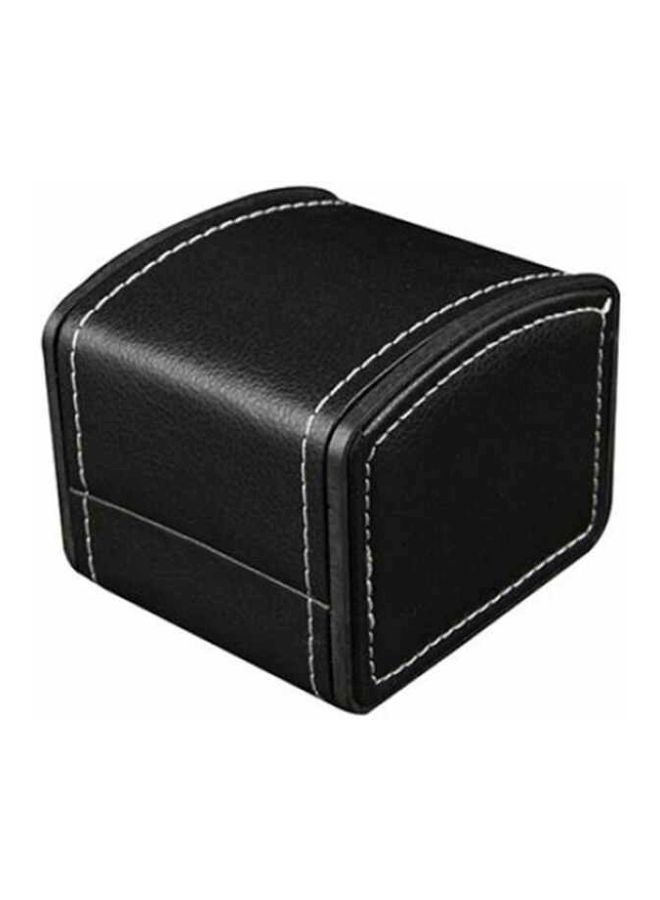 بلولانز حقيبة ساعة مربعة من الجلد الصناعي مع وسادة صغيرة - Image 2