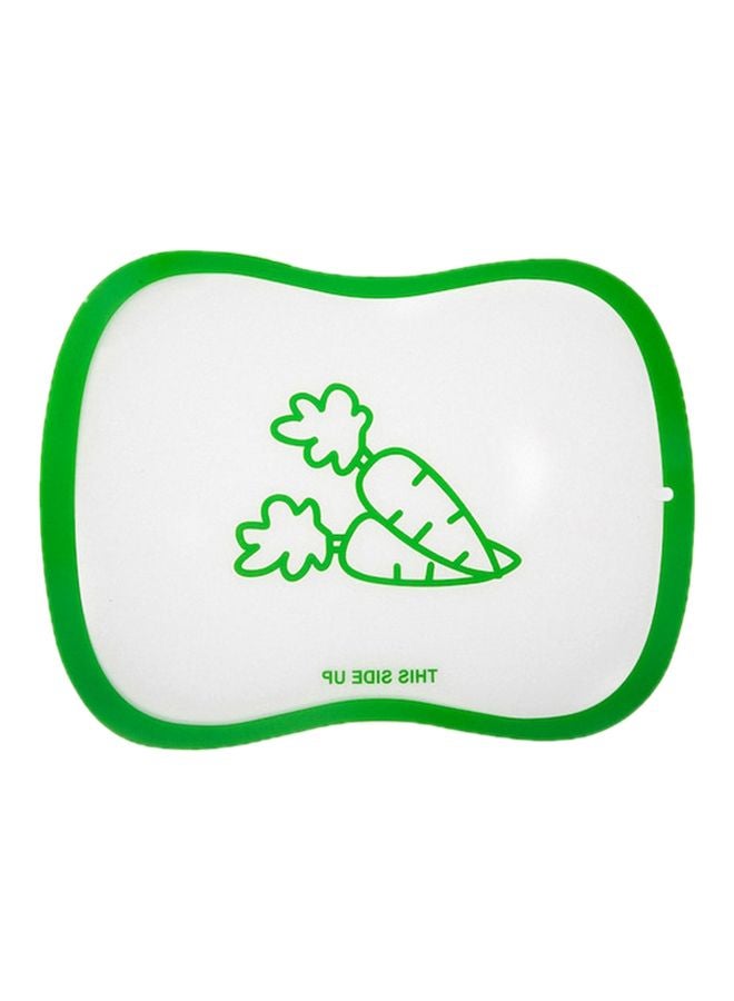 Beauenty Cartoon Fruit Cutting Board White/Green 40x30cm