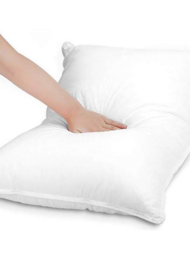 REGAL IN HOUSE Soft Hotel Pillow microfiber White 180x50cm  - Image 2