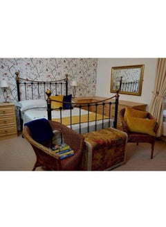 REGAL IN HOUSE 3-Piece Bed Runner With Cushion Cover Set polyester Ochre Yellow  - Image 2