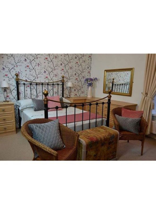 ريغال إن هاوس مجموعة غطاء سرير مع غطاء وسادة من 3 قطع polyester وردي أحمر - Image 2