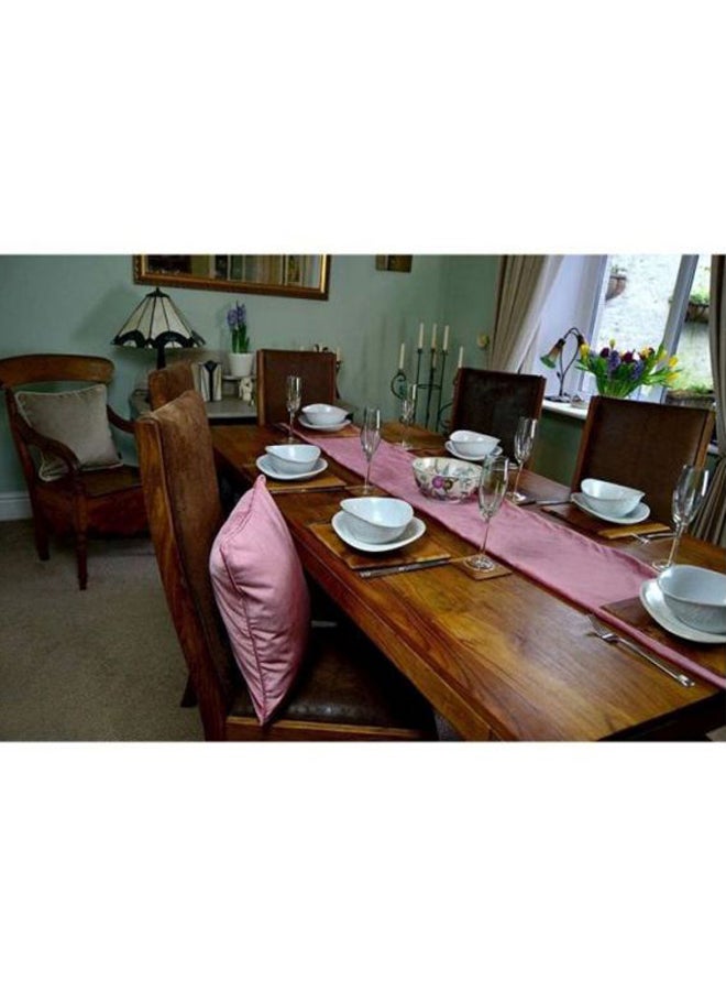 ريغال إن هاوس مجموعة غطاء سرير مع غطاء وسادة من 3 قطع polyester وردي أحمر - Image 5