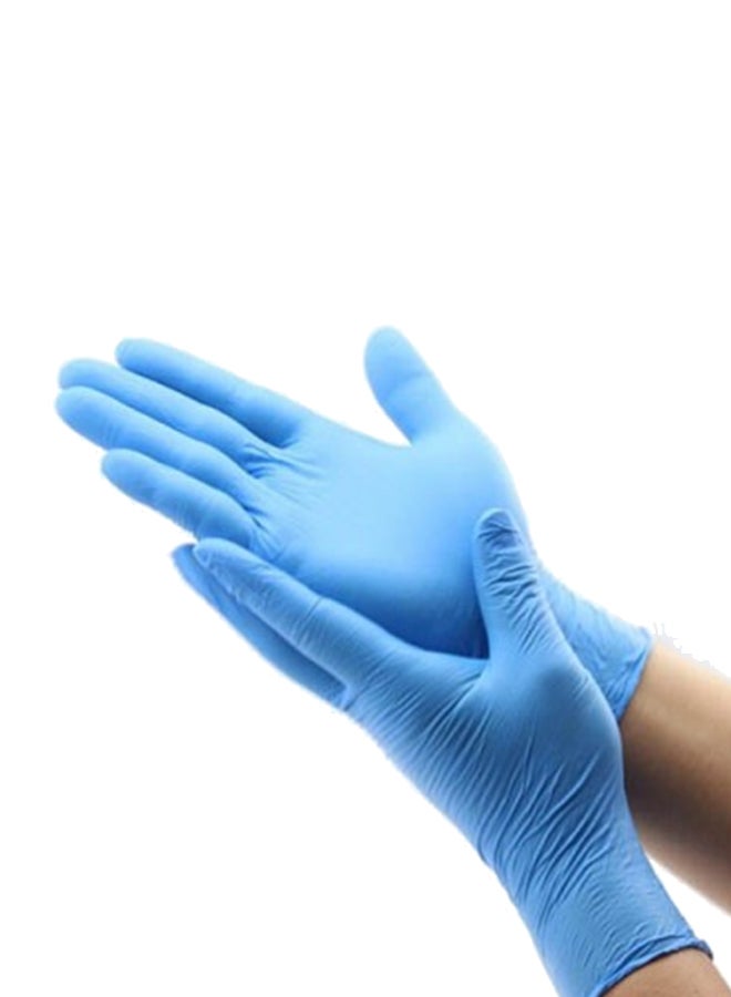 أوكن قفازات النتريل للاسخدام مرة واحدة، 100 قطعة متعدد الألوان 9سم