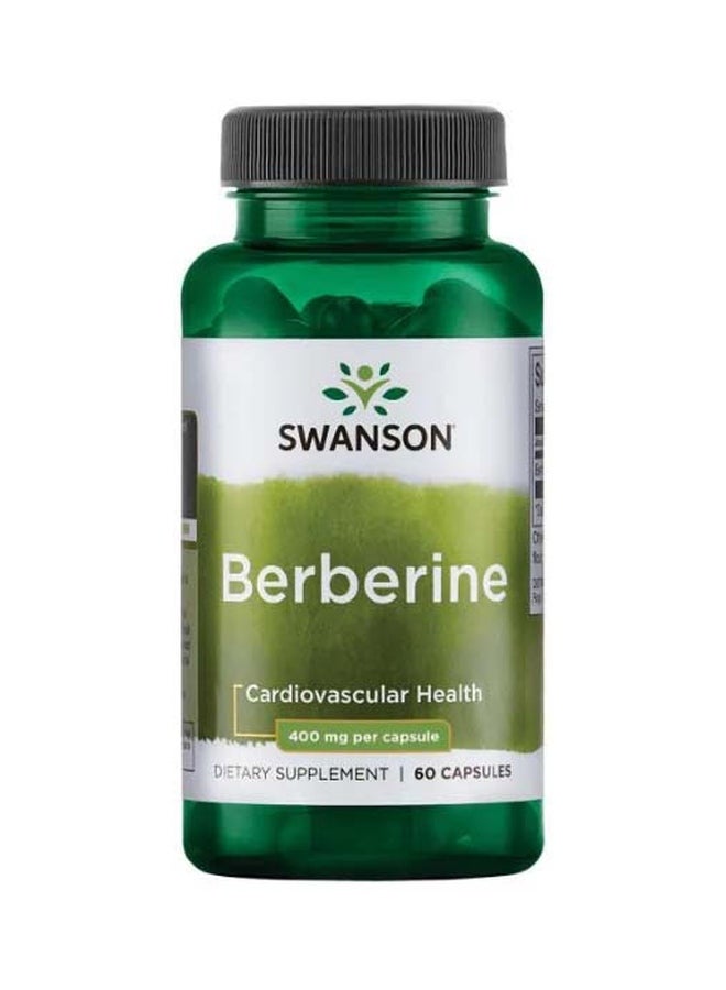 SWANSON Berberine Cardiovascular Health Dietary Supplement - 60 Capsules