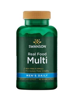 SWANSON Real Food Multi Dietary Supplement - 90 Veggie Capsules 