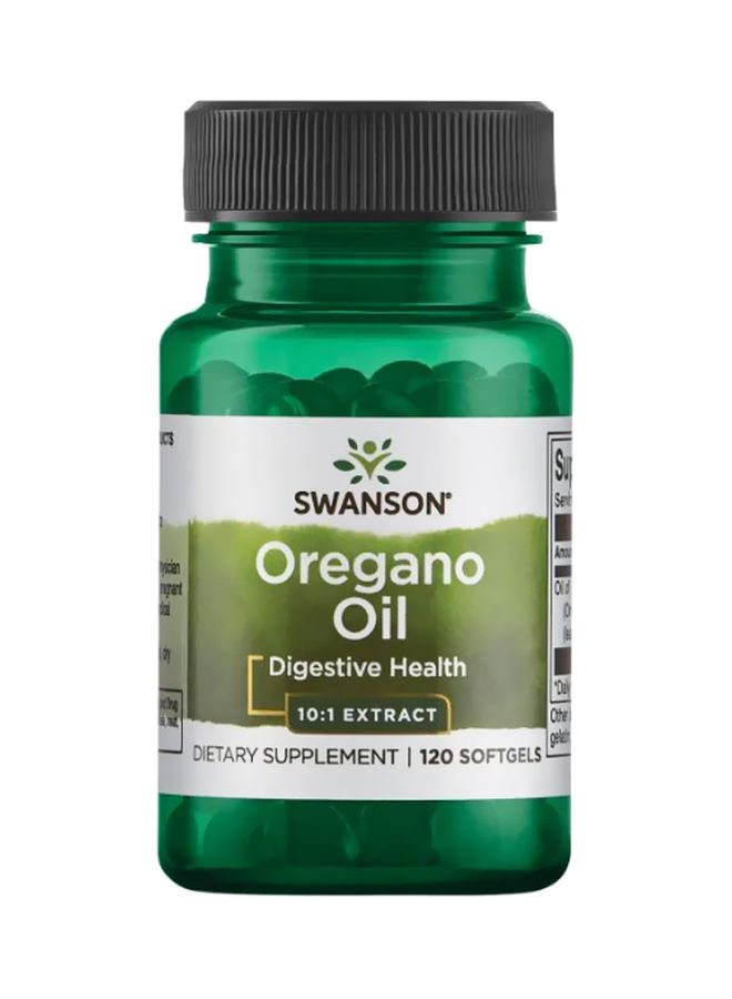 سوانسون Oregano Oil Dietary Supplement - 120 Softgels 