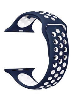 Navy Blue/White