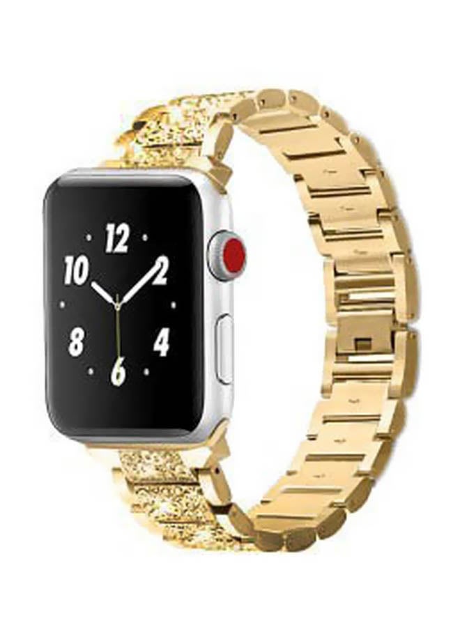 MARGOUN Henlein Series Replacement Band For Apple Watch 42/44mm Gold - Image 1