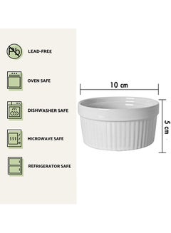 ARTC 8-Piece Bakeware Set White 10cm  - Image 2
