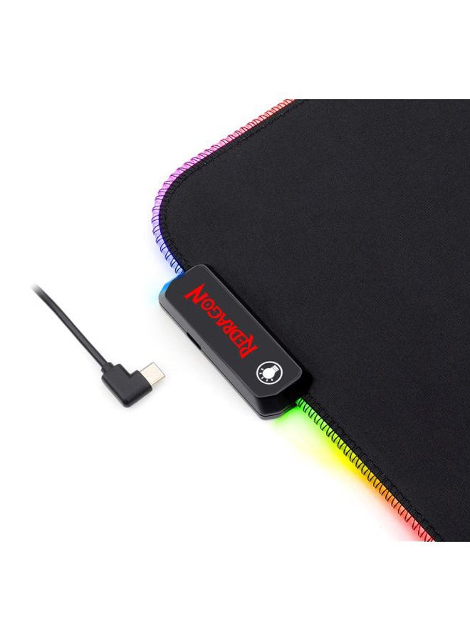REDRAGON - Pluto Gaming Mouse Pad Black/Red - Image 1