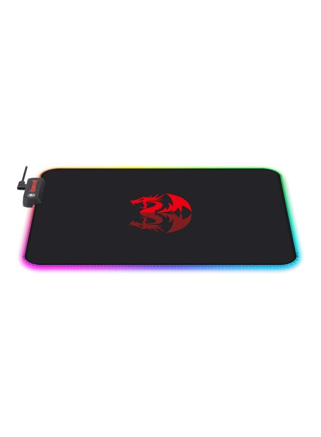 REDRAGON - Pluto Gaming Mouse Pad Black/Red - Image 1