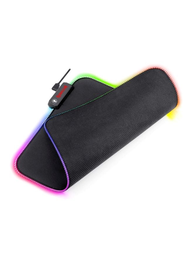 REDRAGON - Pluto Gaming Mouse Pad Black/Red - Image 1