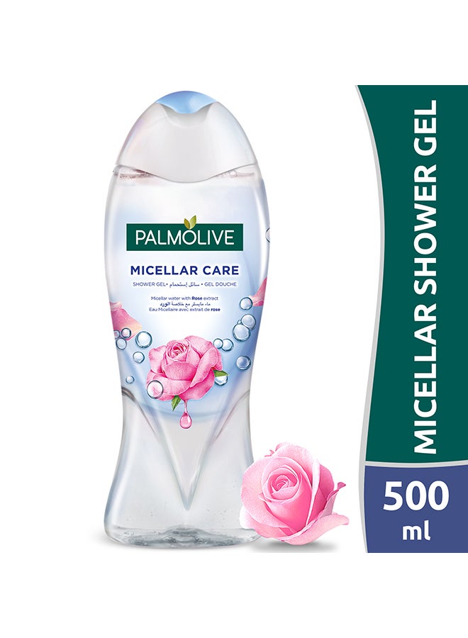 Palmolive - Shower Gel Micellar Care With Rose Extract 500ml - Image 1