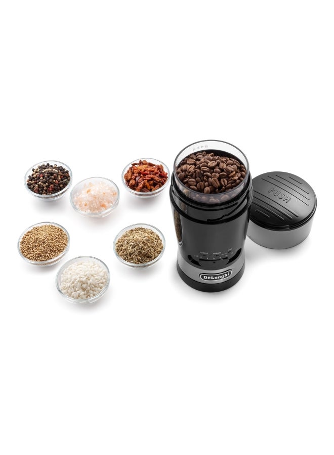 De'Longhi Coffee Grinder 170 W KG 210 Black - Image 2